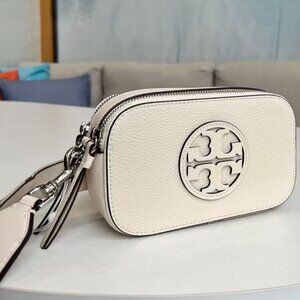 Tory Burch White Crossbody Bag